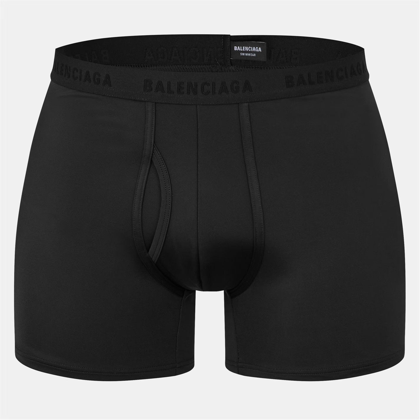 Balenciaga o1g2r1mq0226 Quick Drying Tailored Fit Swim Shorts In Black Size US 28 / EU 44 - 1 Thumbnail