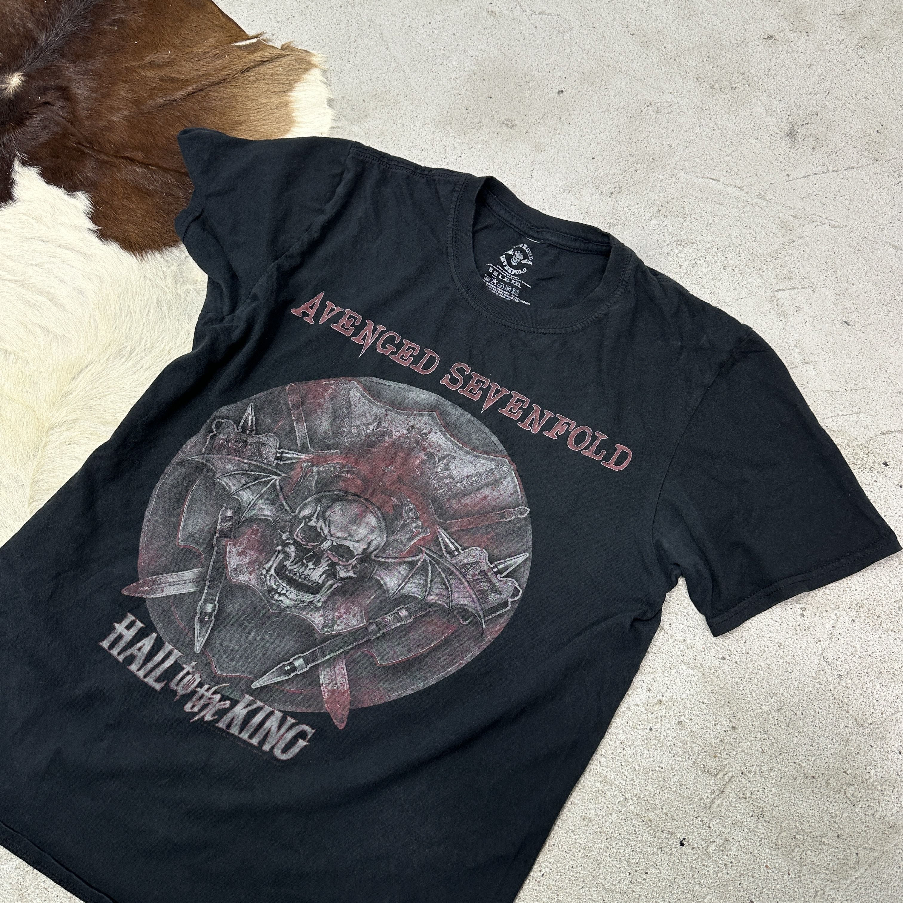 Vintage Vintage Streetwear Avenged Sevenfold T-shirt Y2K Size US L / EU 52-54 / 3 - 4 Thumbnail