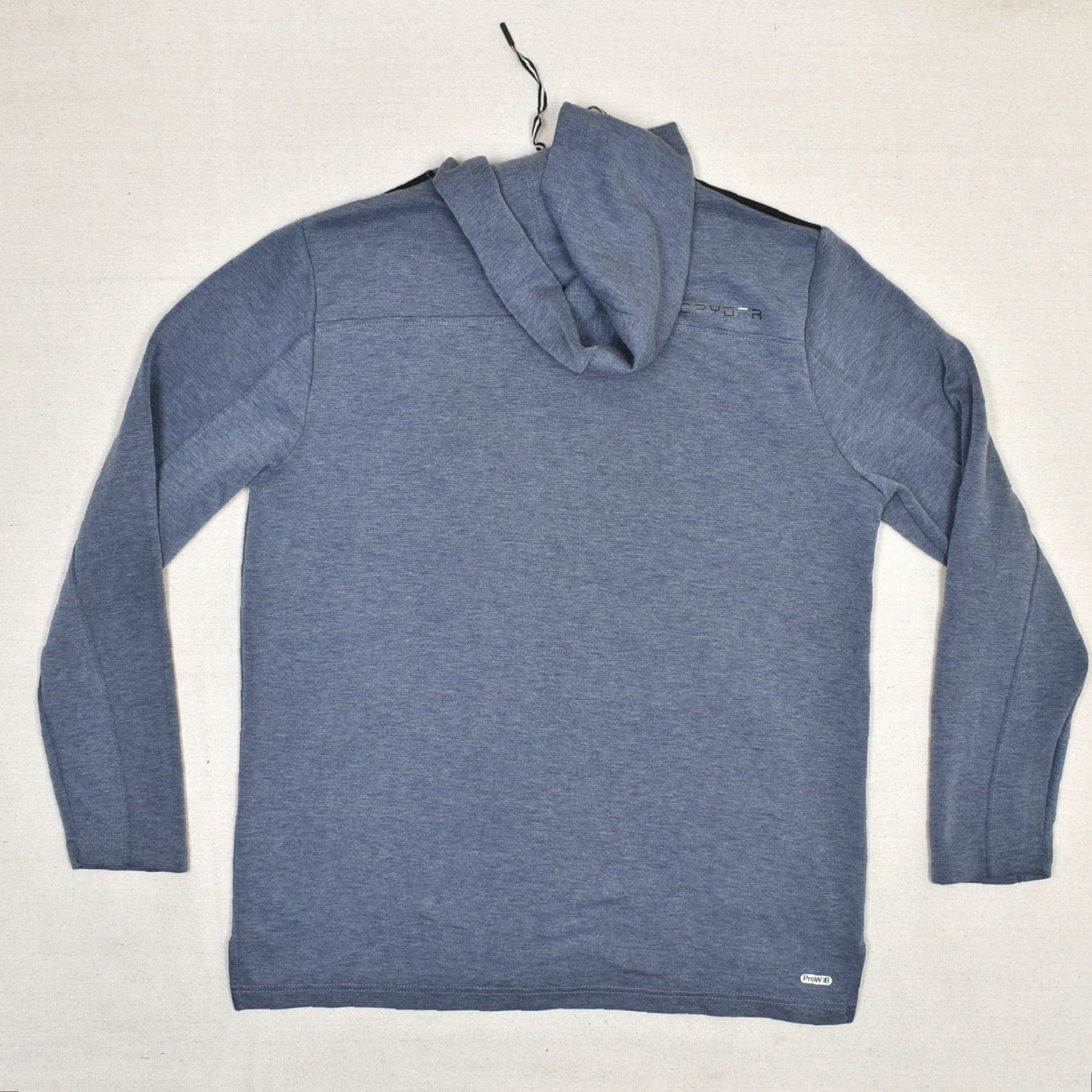 Spyder Spyder Active Men's Pullover Hoodie Sweater Polyester Blue Size L Pockets Solid Size US L / EU 52-54 / 3 - 3 Thumbnail
