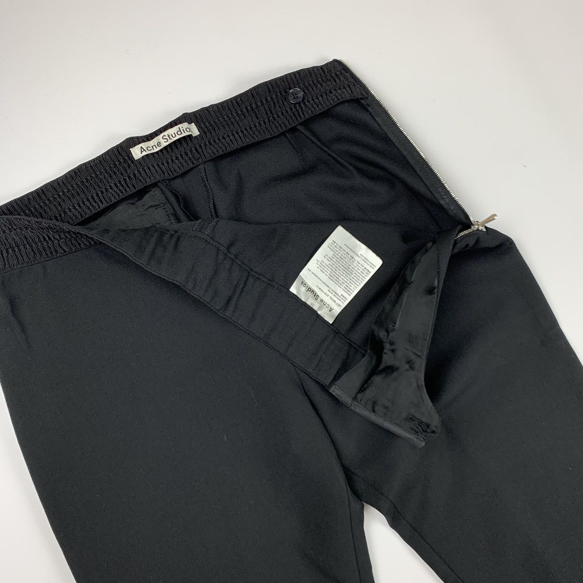 Acne Studios Acne studios wool skinny zip pants Size 28" / US 6 / IT 42 - 4 Thumbnail