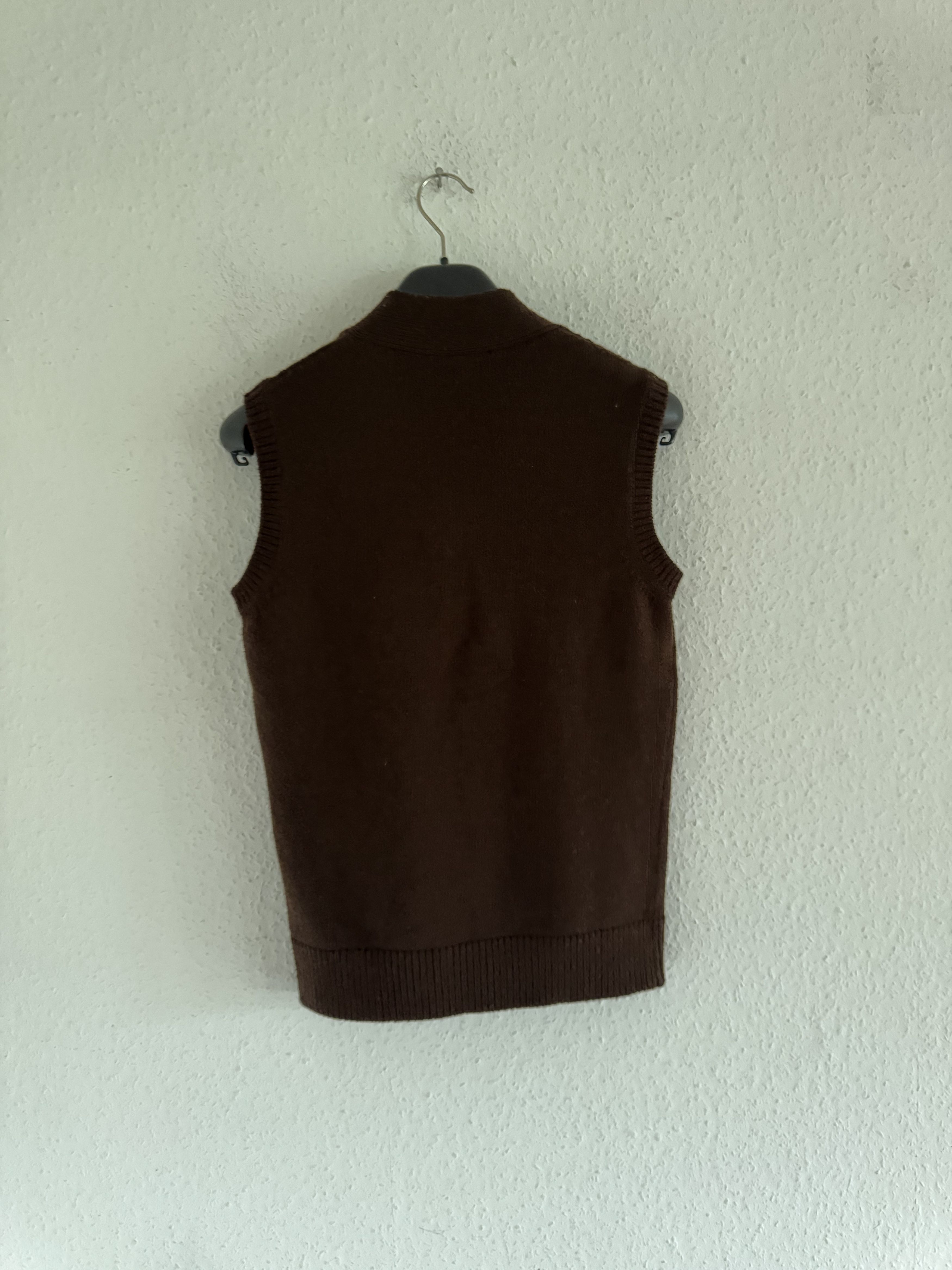 Dsquared2 FW13 V-Neck Wool Knit Vest Size US M / EU 48-50 / 2 - 5 Thumbnail