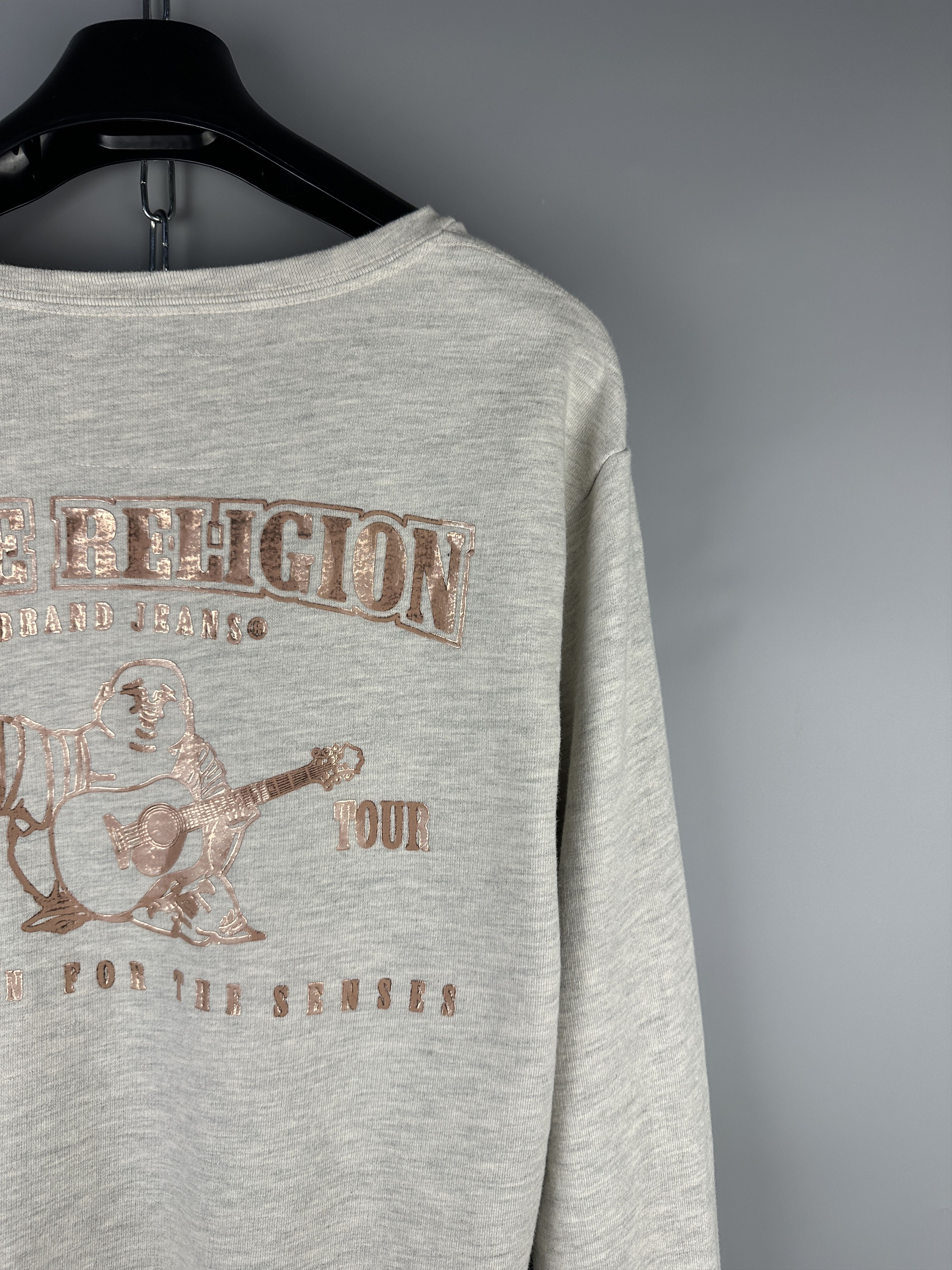 Designer × True Religion True Religion Womens Basic Big Logo Sweatshirt Size S / US 4 / IT 40 - 10 Thumbnail