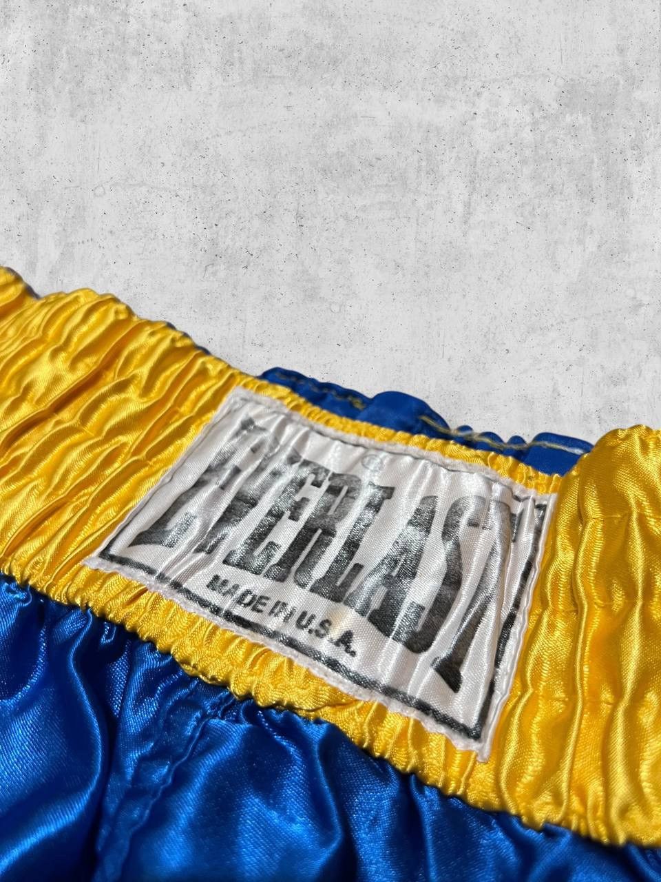 Everlast Everlast 80s MADE IN USA Satin Boxing vintage shorts Size US 36 / EU 52 - 2 Thumbnail