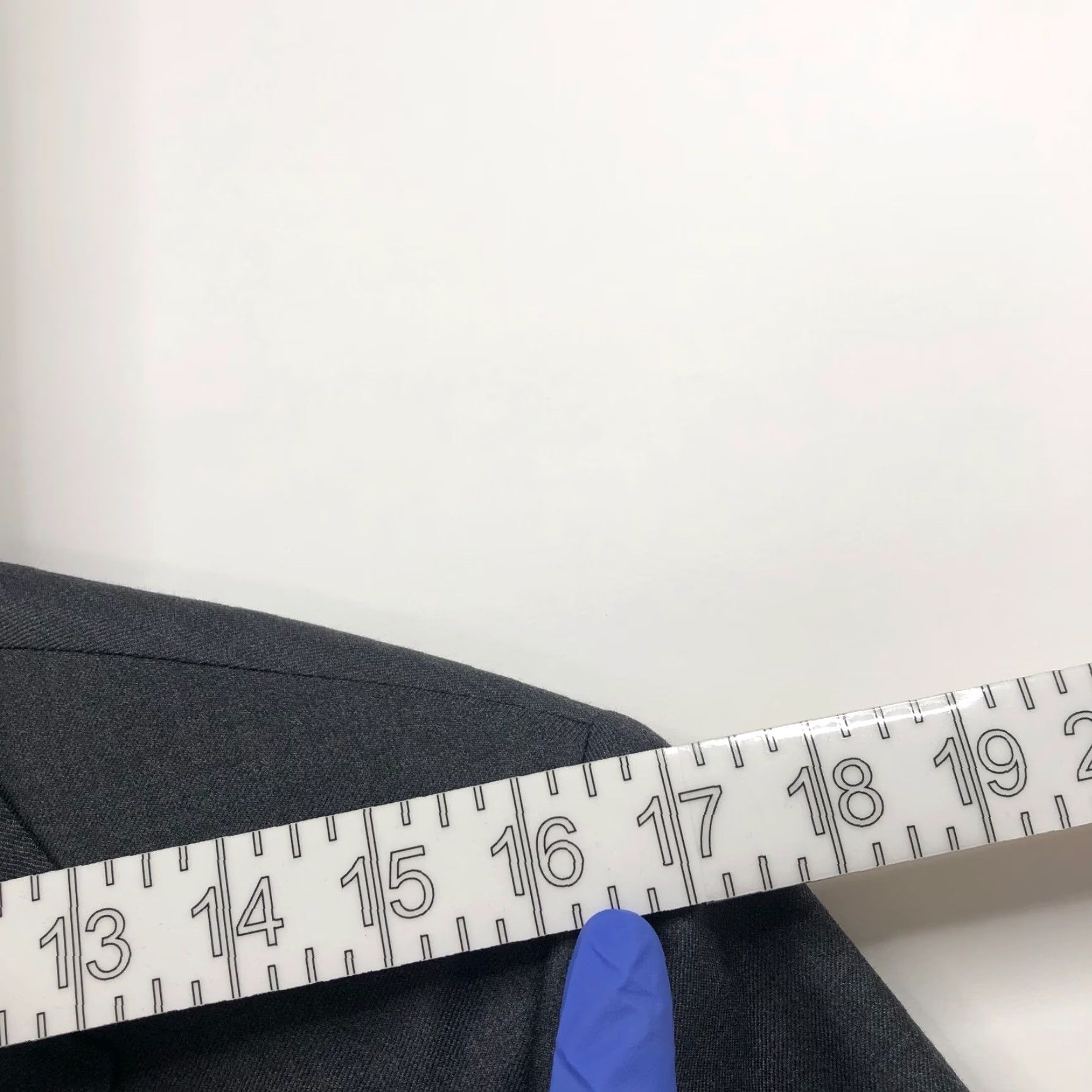 Vintage Hickey Freeman Blazer Sport Coat Jacket 40 Wool Gray Notch Single-Breasted 2-Button Loro Piana Ing. Loro Piana Mens Button Shirt? Size 40R - 5 Thumbnail
