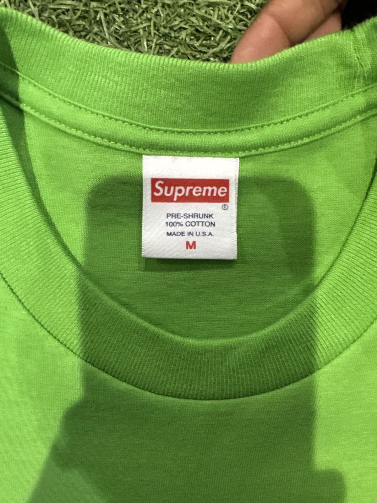 Supreme Supreme Fruits Tee Green Size US M / EU 48-50 / 2 - 3 Thumbnail