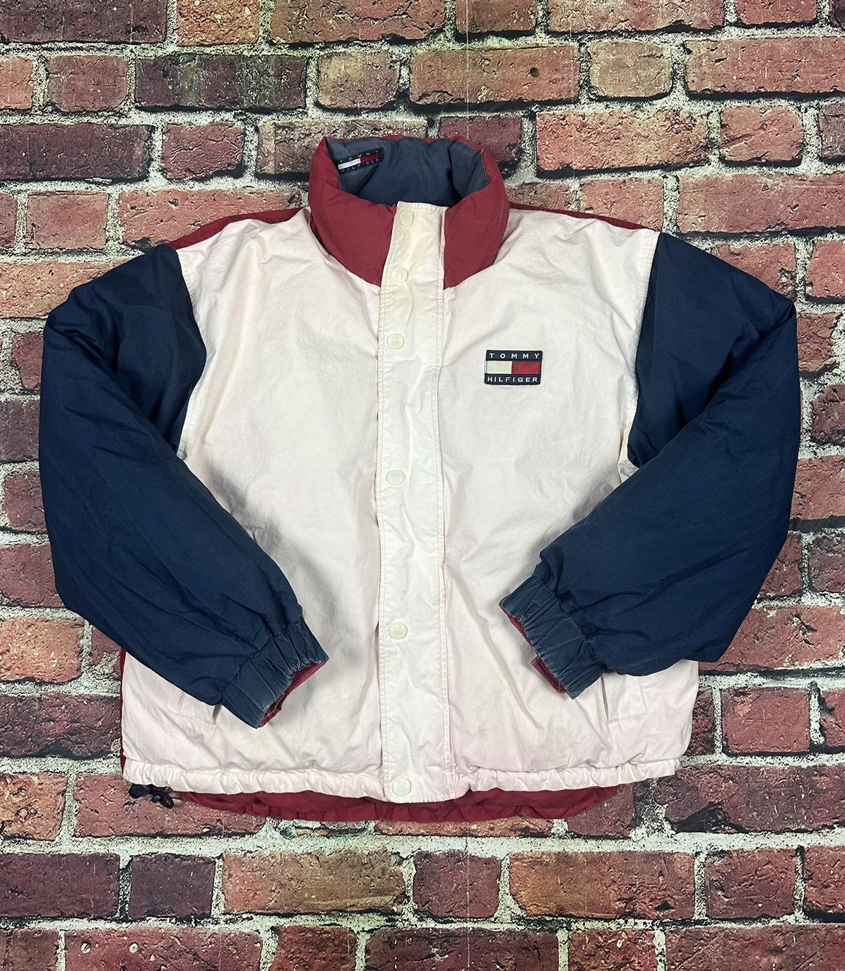 Tommy Hilfiger Vintage Tommy Hilfiger Puffer Down Reversible Jacket Ski Size US XL / EU 56 / 4 - 3 Thumbnail