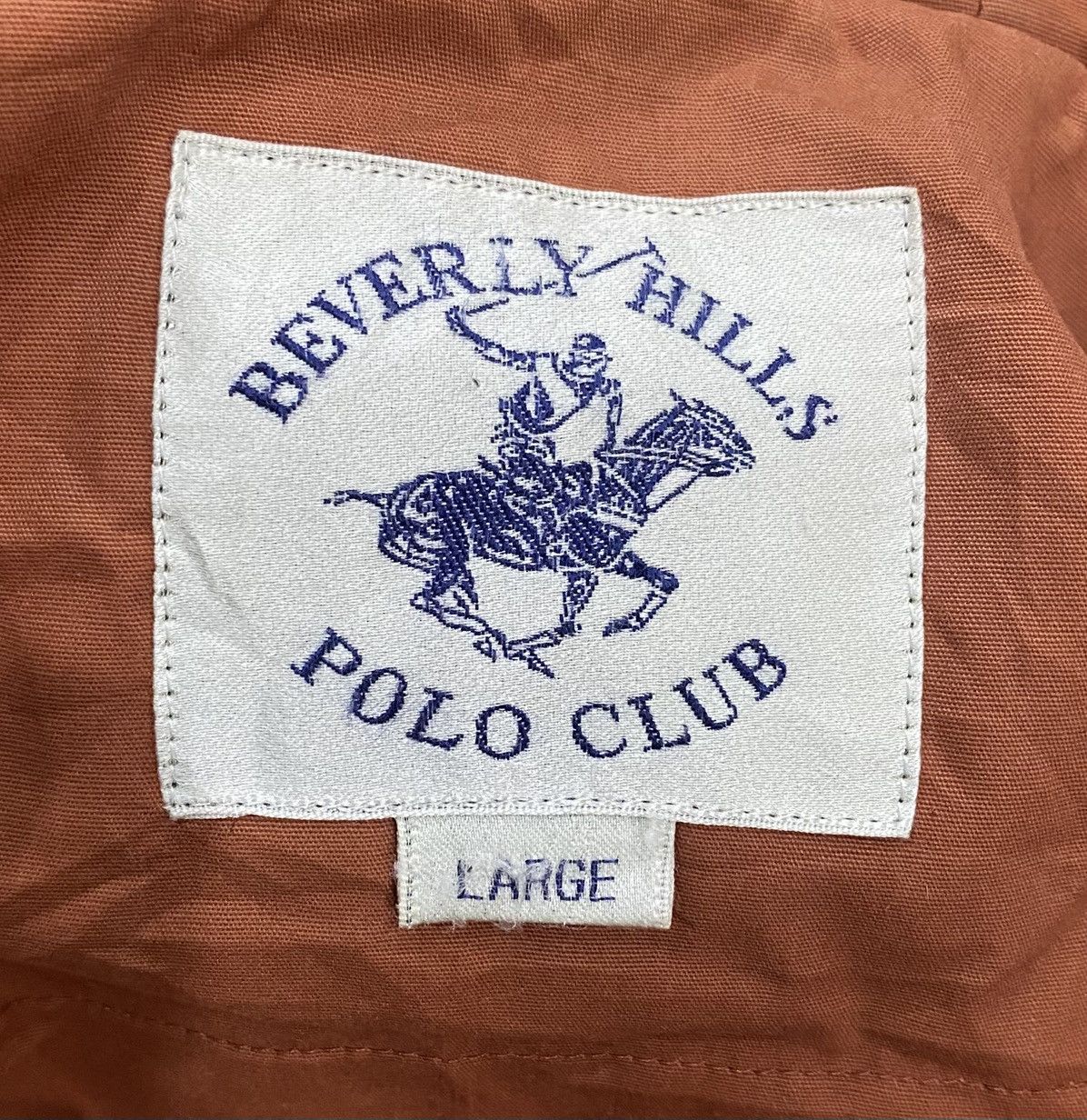 Beverly Hills Polo Club × Vintage Vintage 90s BEVERLY HILLS POLO CLUB Zipper Jacket Hoodie Size US L / EU 52-54 / 3 - 8 Thumbnail