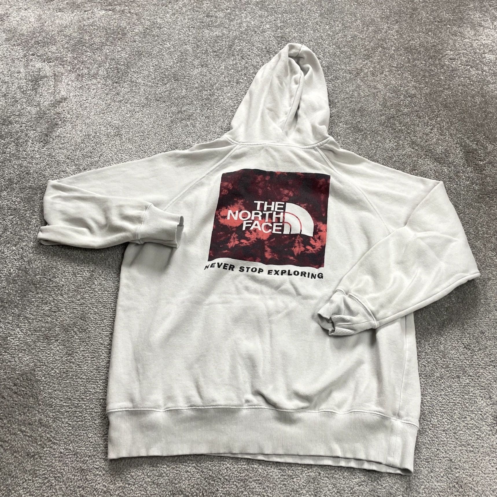 The North Face The North Face Womens Hoodie Sweatshirt Gray Pullover Graphic Logo All Seasons Regular L Shirt? Size L / US 10 / IT 46 - 2 Thumbnail