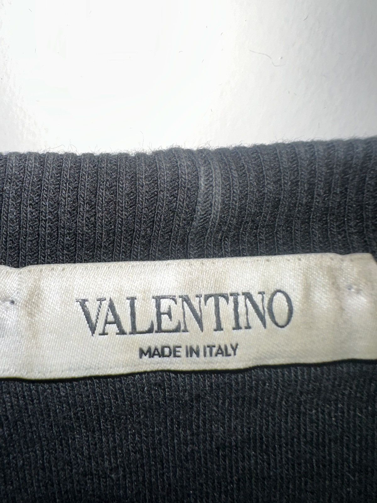 Valentino Valentino “VLTN” Crewneck Size US L / EU 52-54 / 3 - 3 Thumbnail