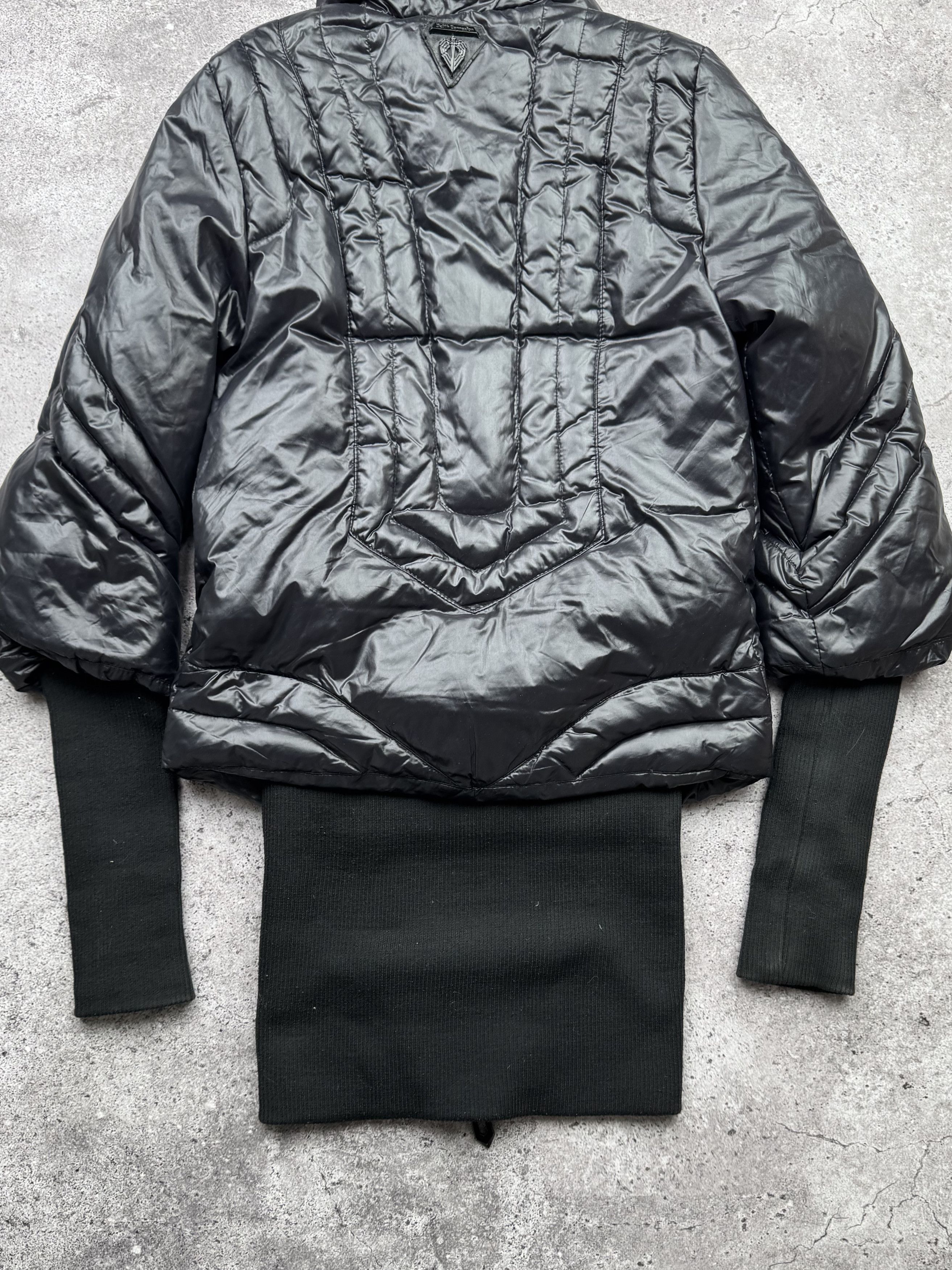 Faith Connexion Vintage Cropped Down Details Jacket C491(V111) Size XS / US 0-2 / IT 36-38 - 10 Thumbnail