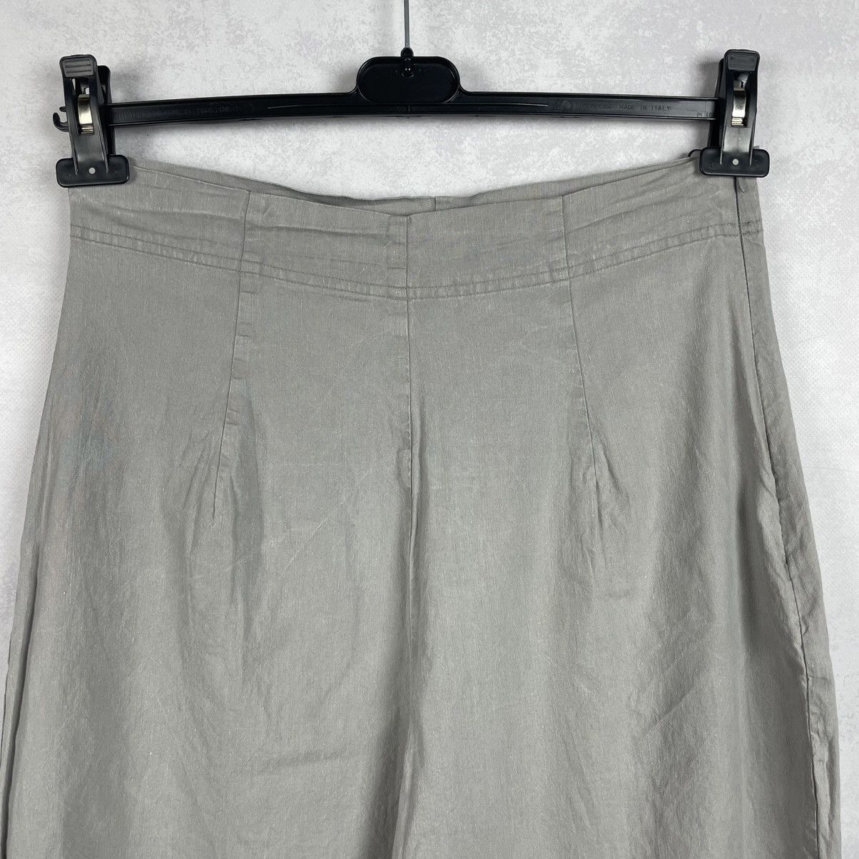 Rundholz Rundholz Black Label Linen Low Crotch Harem Cropped Pants Size 28" / US 6 / IT 42 - 9 Thumbnail