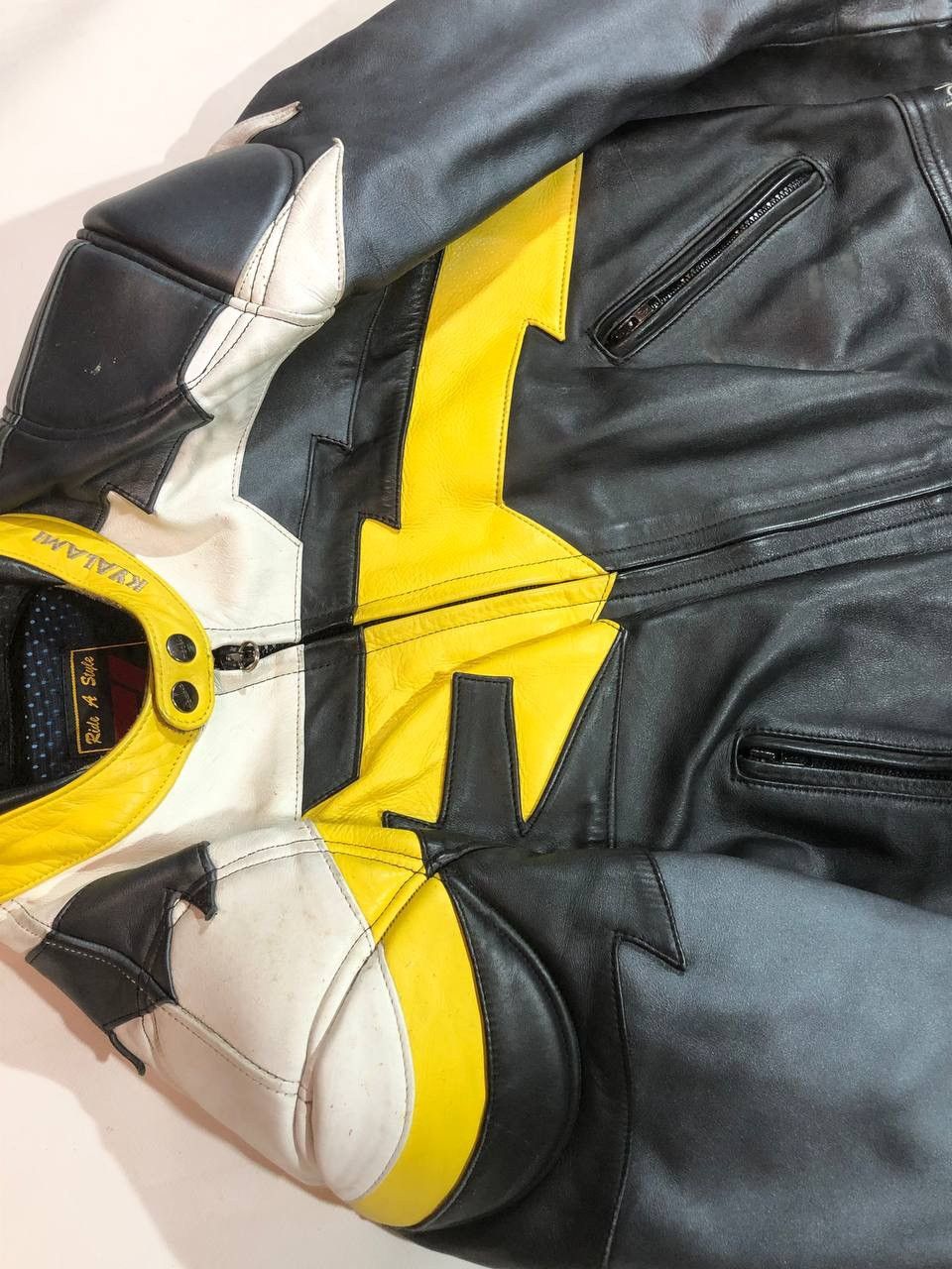 Other Modeka Kyalami Avangarde Racing Moto Leather Jacket Vintage Size US L / EU 52-54 / 3 - 8 Thumbnail