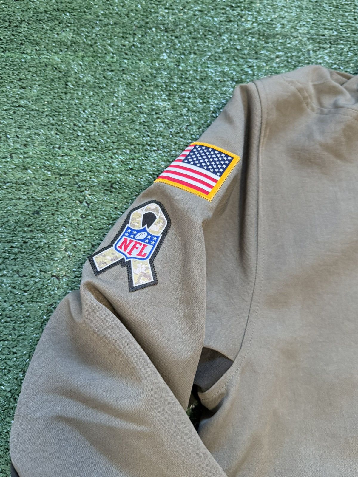 Nike Pittsburgh Steelers Nike NFL Salute to Service Full Zip Size US M / EU 48-50 / 2 - 2 Thumbnail