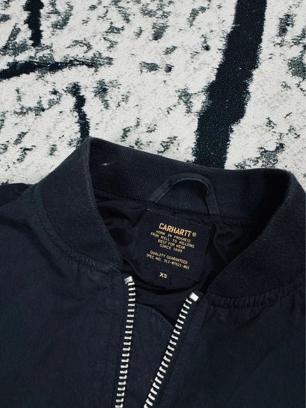Carhartt Carhartt bomber jacket black XS logo Size US XS / EU 42 / 0 - 4 Thumbnail