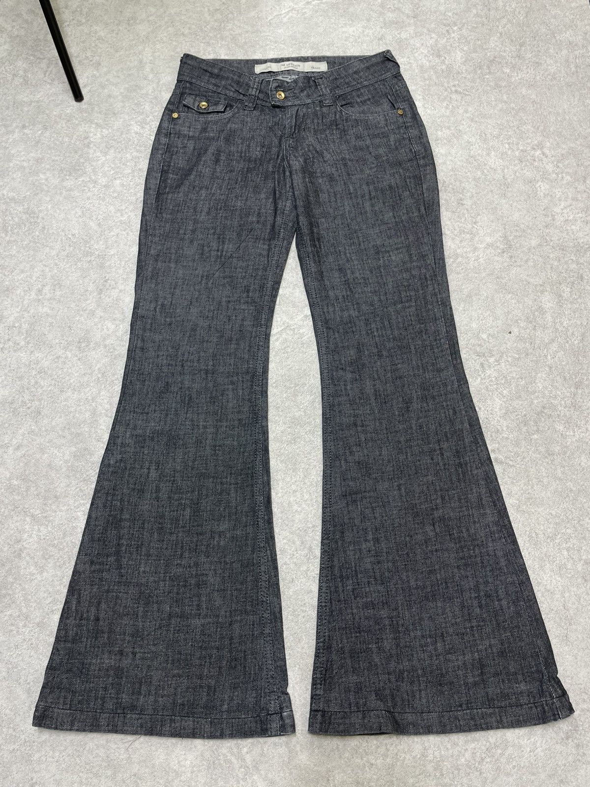If Six Was Nine × Japanese Brand × Le Grande Bleu (L.G.B.) Obsidian Flare Denim — LGB × Ifsixwasnine Hybrid Size US 33 - 1 Thumbnail