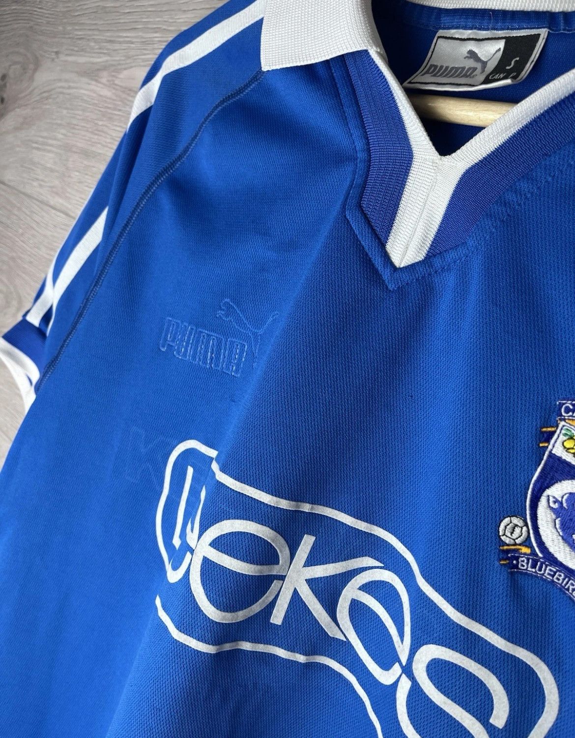 Puma Vintage soccer jerseys Puma Cardiff City 02/03 size S Size US S / EU 44-46 / 1 - 7 Thumbnail