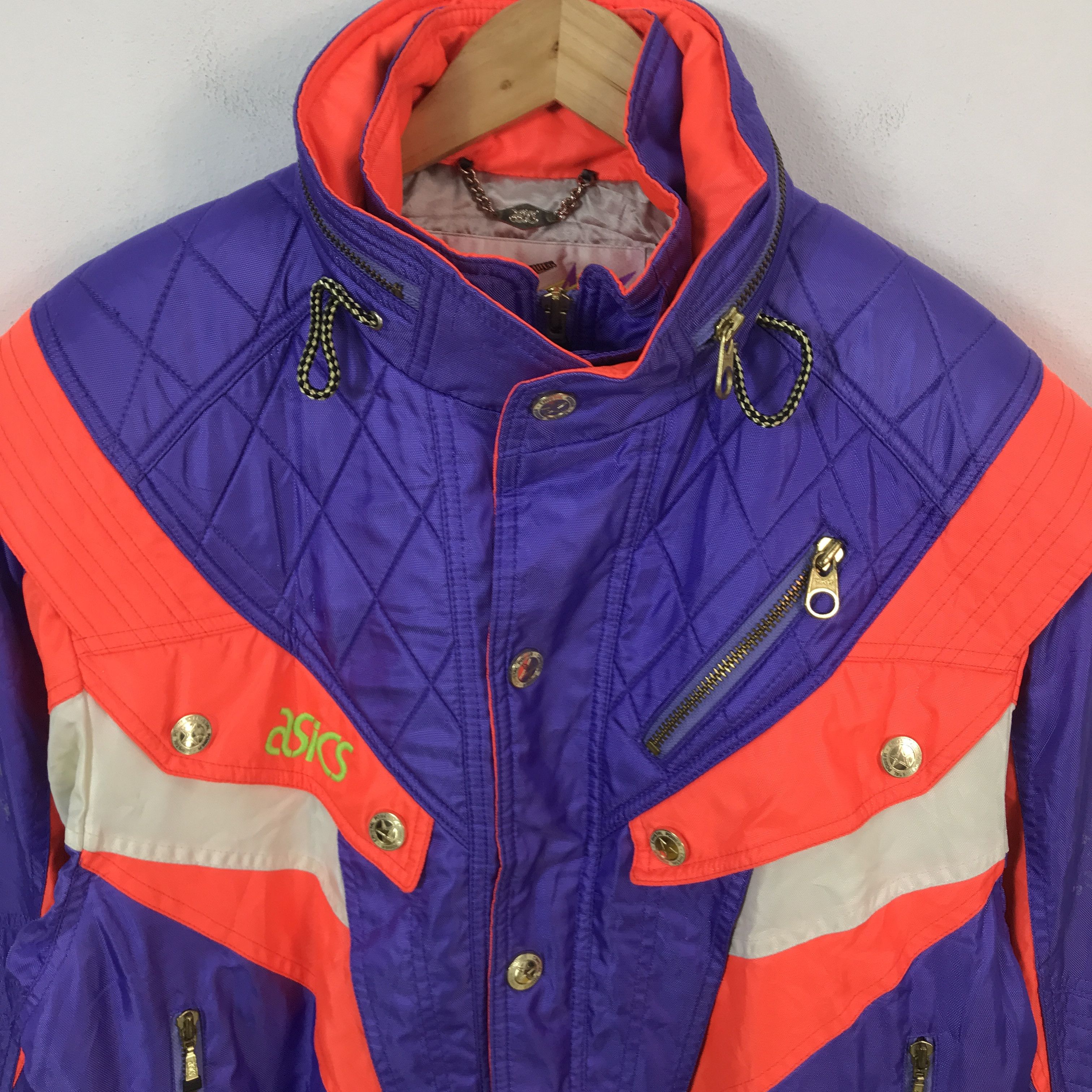 Asics × Japanese Brand Asics Winter design Racing Ski Jacket Size US L / EU 52-54 / 3 - 3 Thumbnail