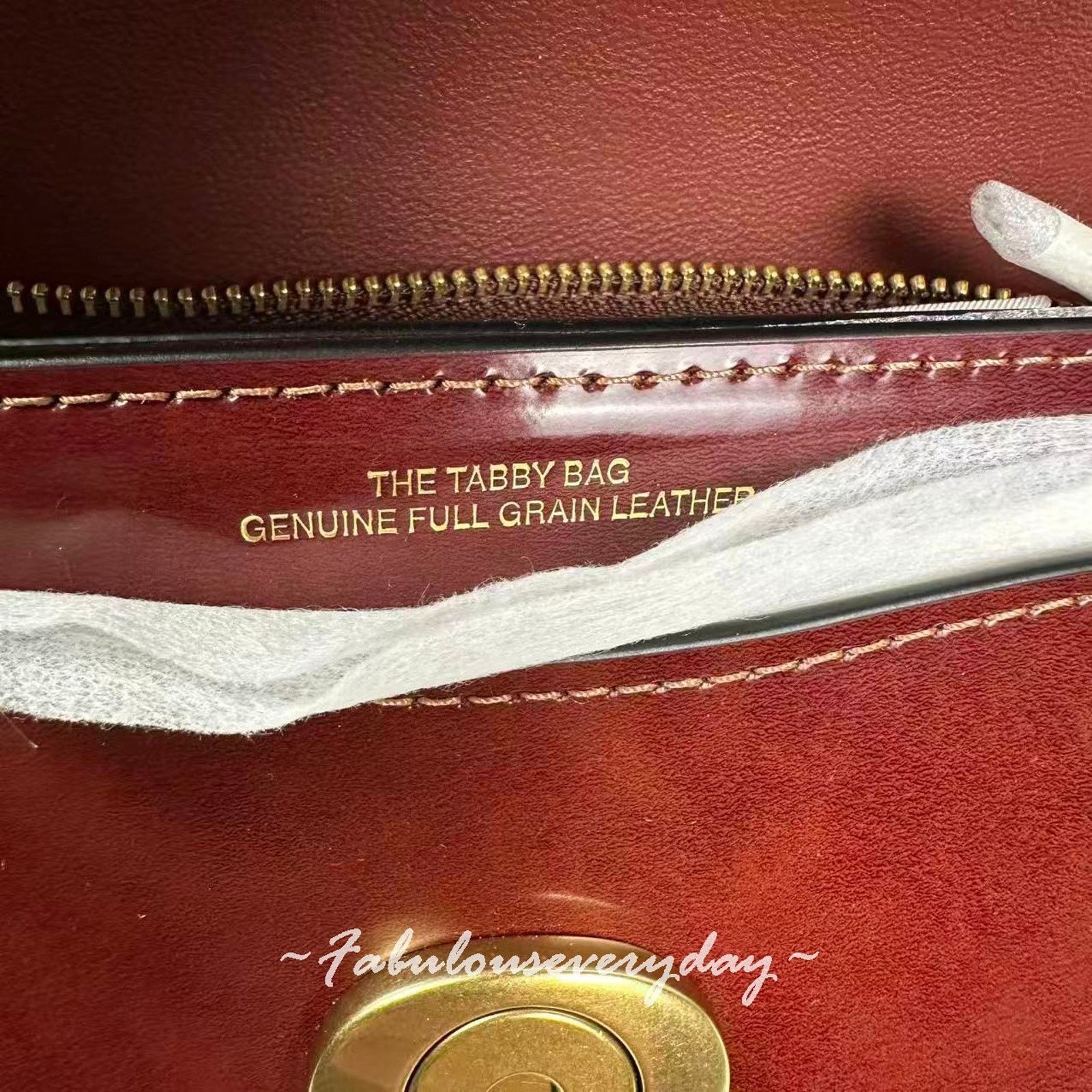 Coach COACH Tabby Bag 20 Crossbody Leather/Brass/Dark Neutral Size ONE SIZE - 8 Thumbnail