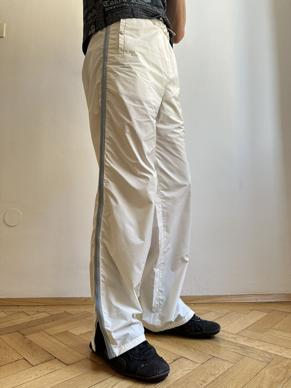 Prada Vintage Prada Sport Collection 00s Rare Archive Nylon Pants Size US 31 - 3 Thumbnail