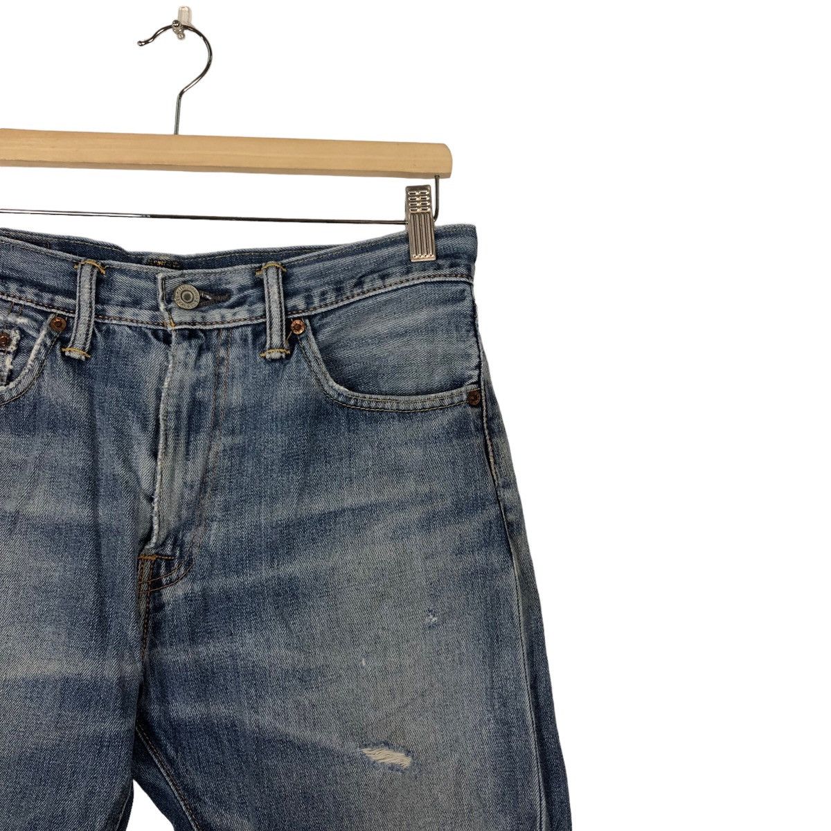 Levi's 🔥90’s Vintage Levi’s Distressed Denim Jeans Size US 31 - 5 Thumbnail