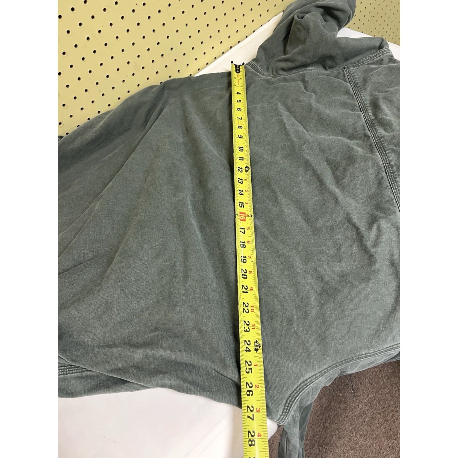 Carhartt VINTAGE Carhartt S96MOS Shacket Shirt Tall 2XL Green Flannel Lined S96 MOS XLT XL Overcoat Mens Size US XL / EU 56 / 4 - 6 Thumbnail