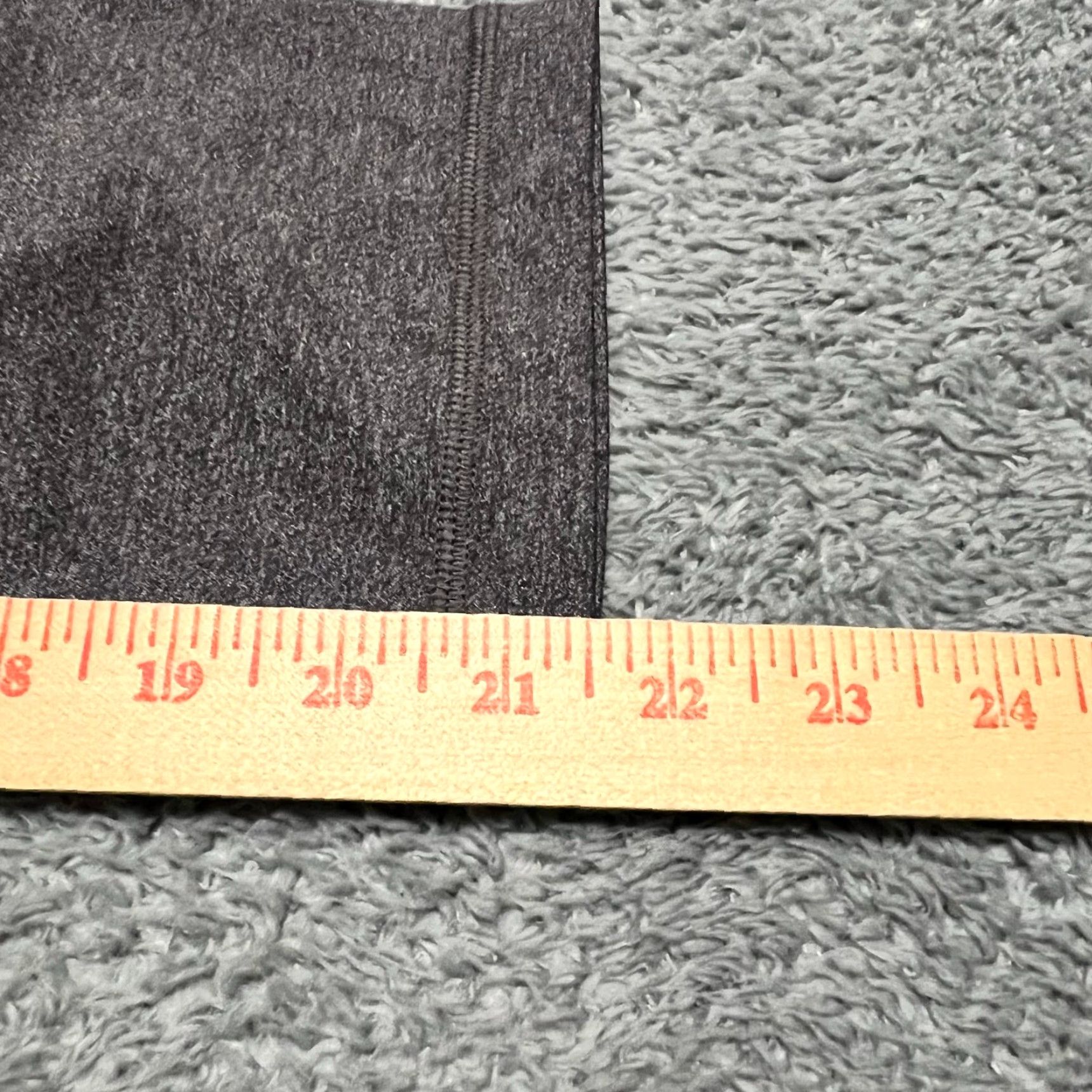 Lululemon Lululemon Leggings Cropped Wunder Under Womens 12 Gray Pants Size 34" / US 12 / IT 48 - 7 Thumbnail