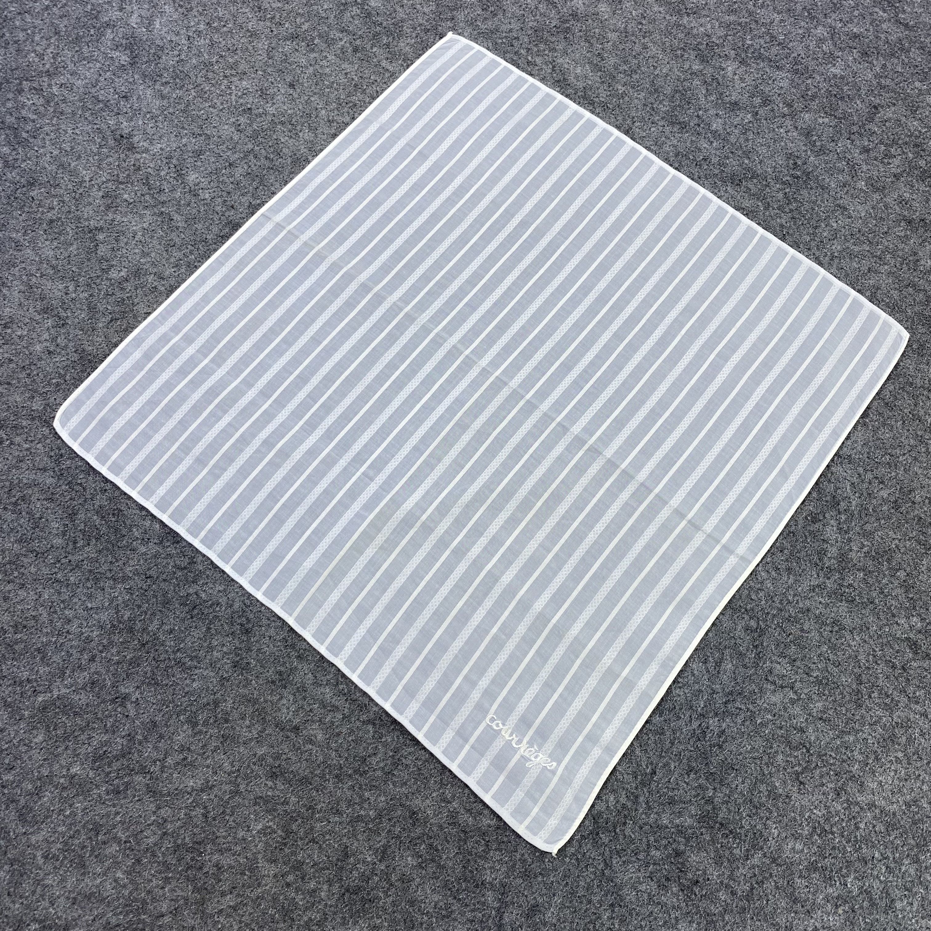 Courreges Courreges Handkerchief Neckerchief Bandana-B1587 Size ONE SIZE - 4 Thumbnail