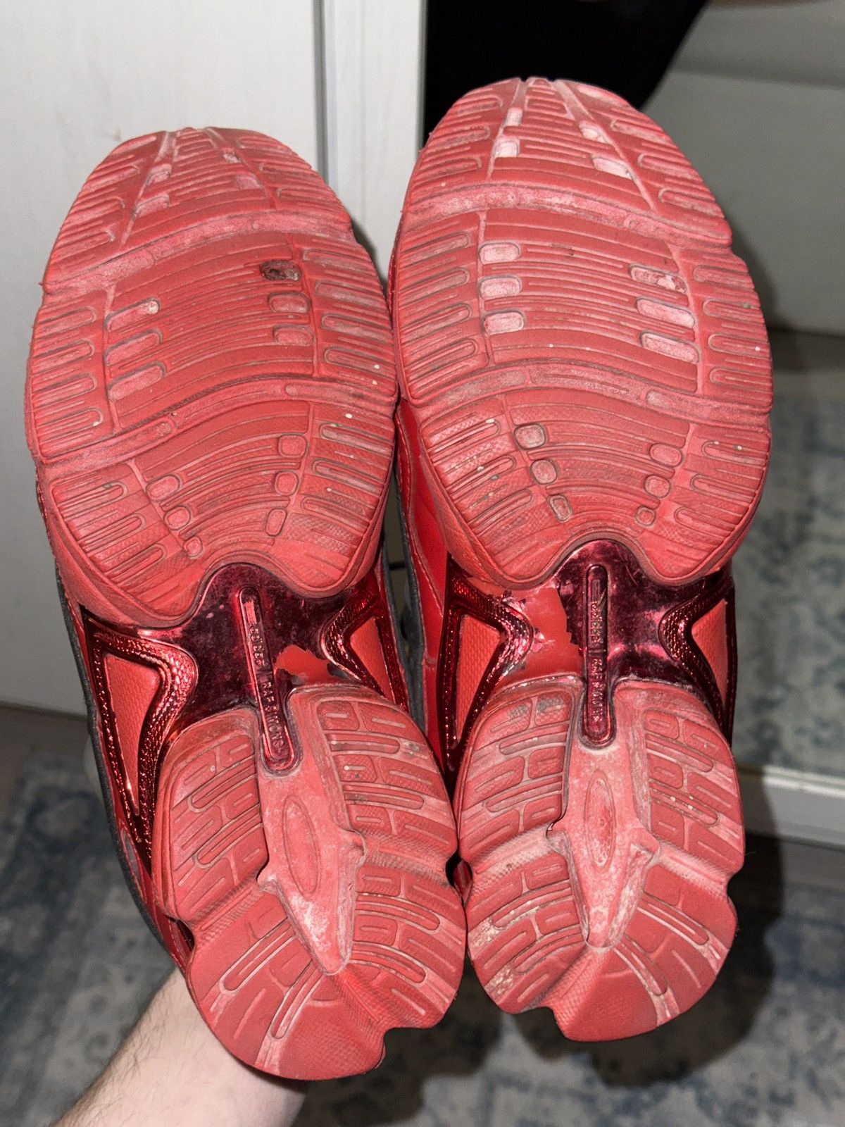Raf Simons Adidas x Raf Simons Ozweego Skarlet red Size US 7 / EU 40 - 5 Thumbnail