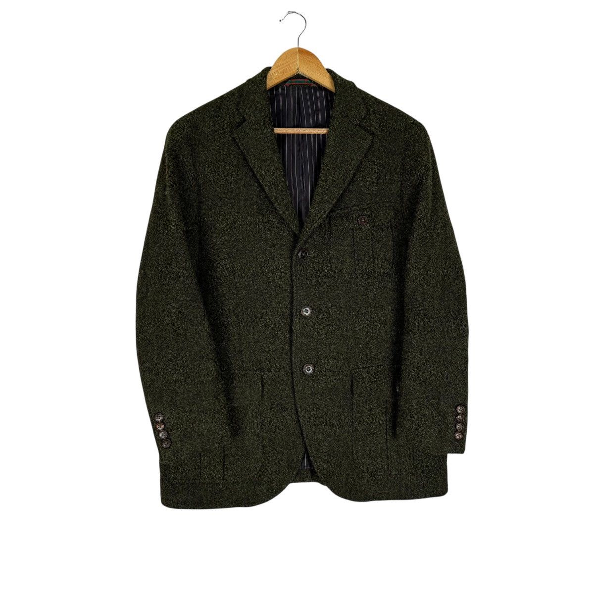 Harris Tweed 🌟HARRIS TWEED PURE WOOL BLAZER COAT Size US M / EU 48-50 / 2 - 2 Thumbnail