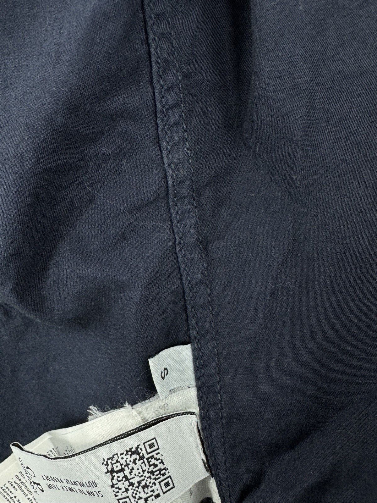 C.P. Company C.P. Company Emerized Gabardine Zipper Navy Shirt Jacket Size US S / EU 44-46 / 1 - 10 Thumbnail