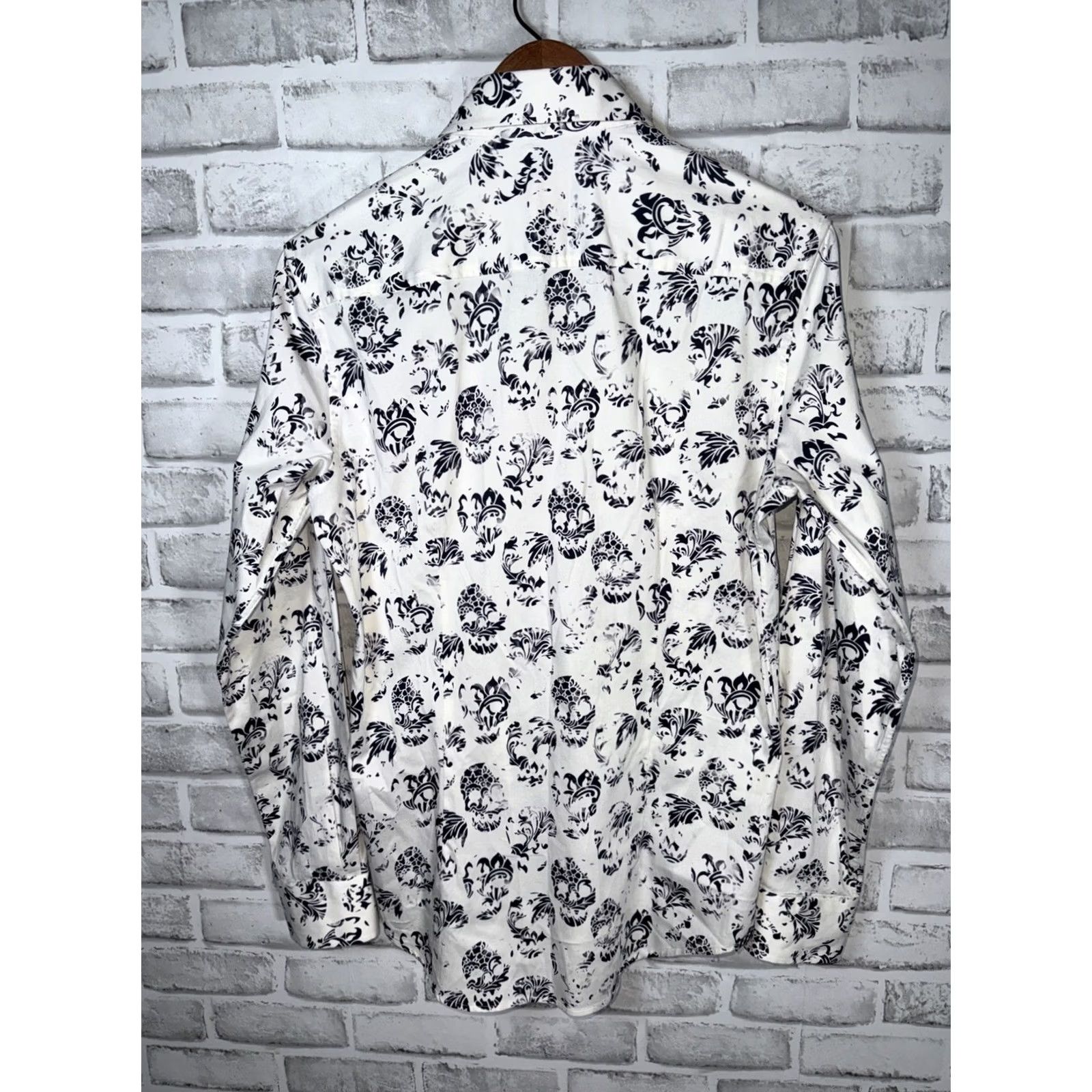 Robert Graham Robert Graham Skull Print Shirt Mens XS Modern Americana Size US XS / EU 42 / 0 - 8 Thumbnail