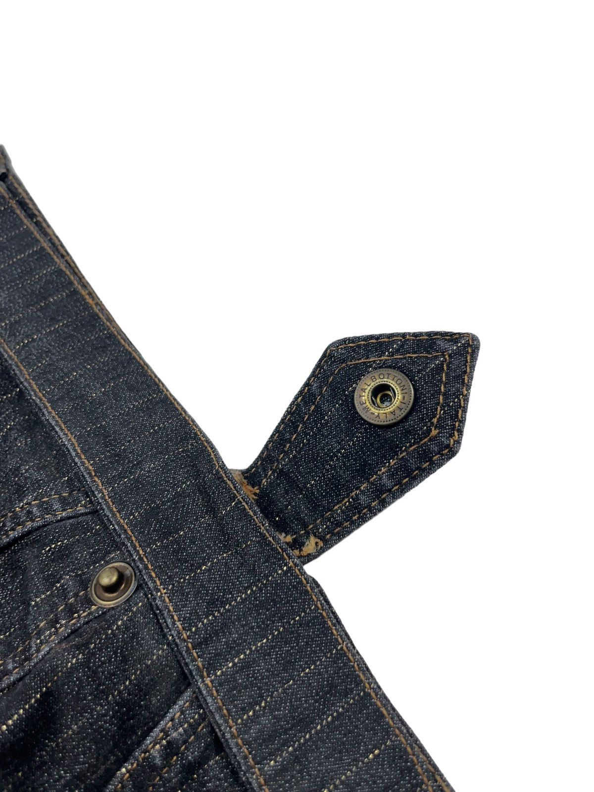 Just Cavalli Vintage y2k Just Cavalli Denim Skirt Ed Hardy Style Size 30" / US 8 / IT 44 - 10 Thumbnail