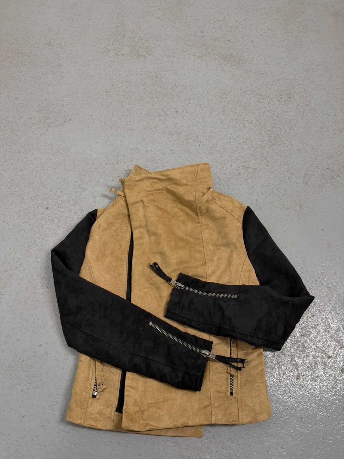Other Avant-garde Rick Type Zip Suede Deconstructed Jacket Size S / US 4 / IT 40 - 4 Thumbnail