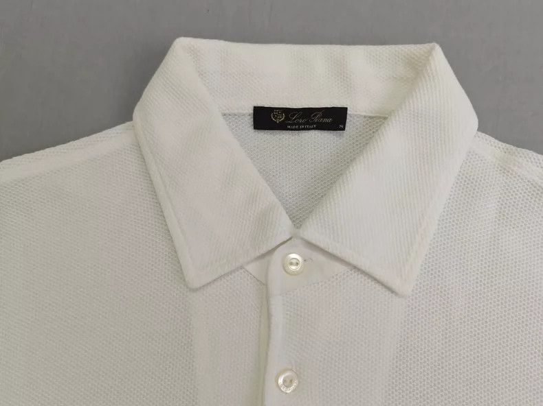 Loro Piana LORO PIANA Men's long-sleeved polo shirt Size US S / EU 44-46 / 1 - 3 Thumbnail