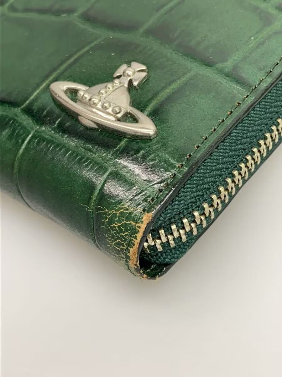 Vivienne Westwood Crocodile Embossed Orb Leather Wallet Size ONE SIZE - 3 Thumbnail