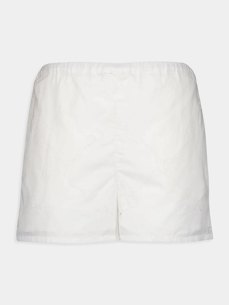Gucci oc11z1125 Short Horsebit Sangallo in Off White Size 26" / US 2 / IT 38 - 2 Thumbnail