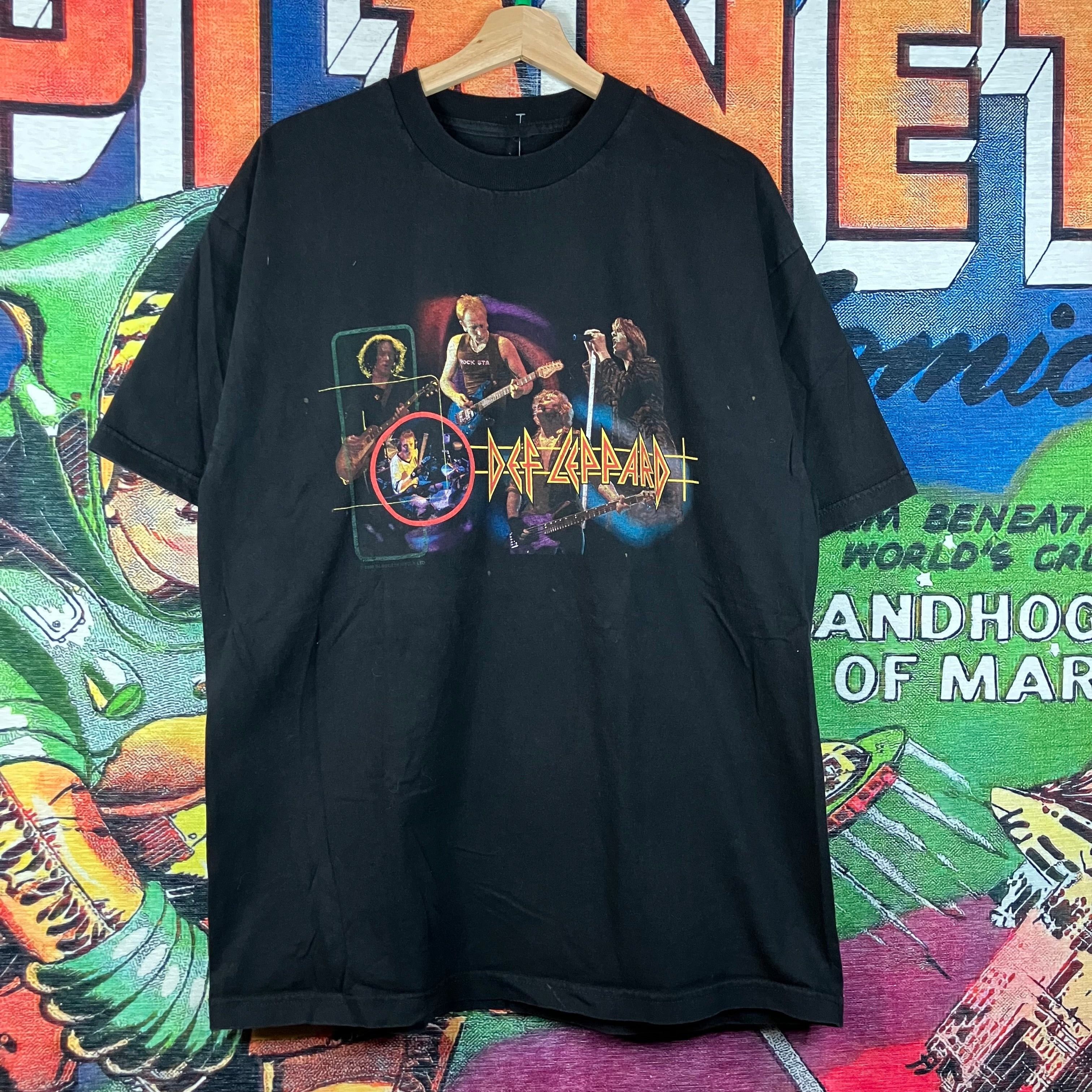 Def Leppard × Vintage Vintage Y2K Def Leppard ‘Euphoria 2000’ Band Tee Size XL Size US XL / EU 56 / 4 - 1 Thumbnail