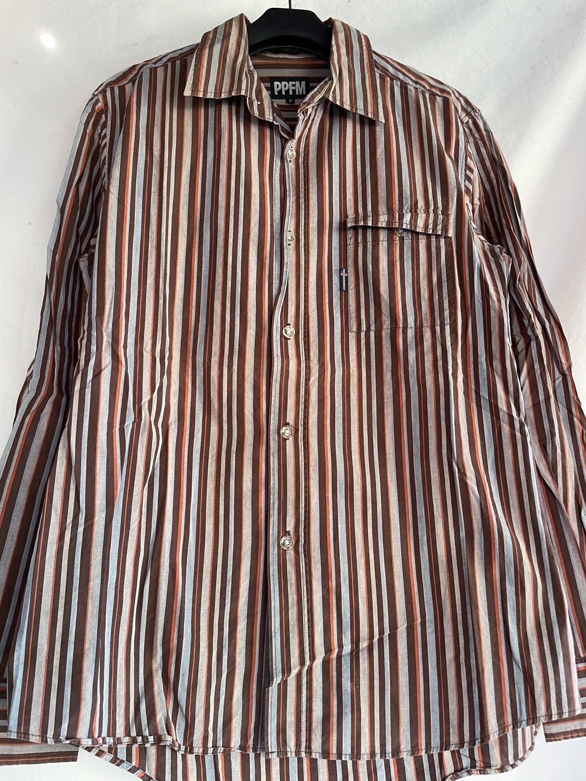 PPFM PPFM CASUAL BRITAIN STYLE BUTTON DOWN SHIRT Size US S / EU 44-46 / 1 - 2 Thumbnail