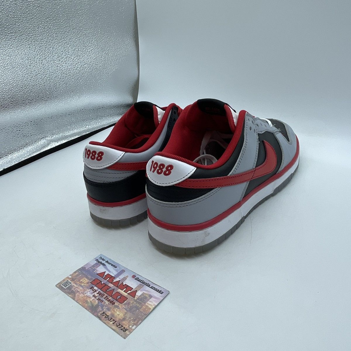 Nike Clark Atlanta university x dunk low panthers Size US 9.5 / EU 42-43 - 5 Thumbnail