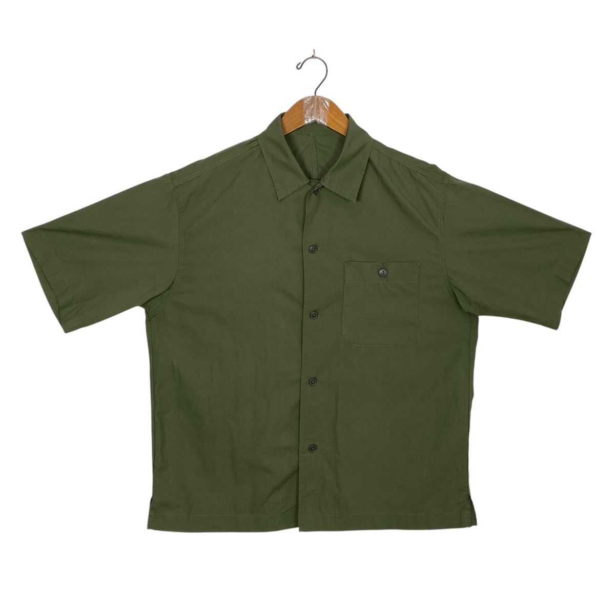 GU Rare‼️ Gu Shirt Olive Green Size US M / EU 48-50 / 2 - 1 Thumbnail
