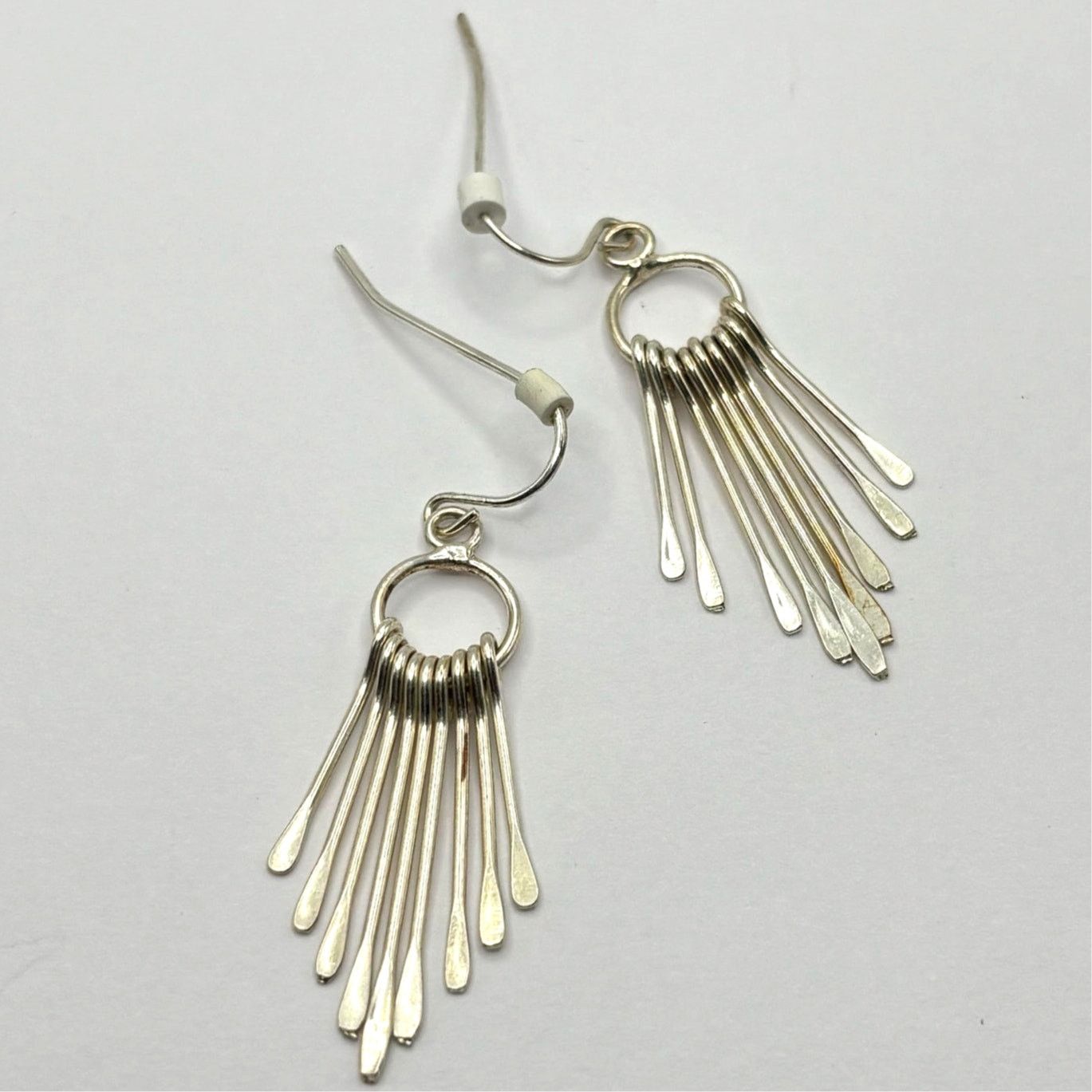 Other Silver Drop Bar Earrings Size ONE SIZE - 3 Thumbnail