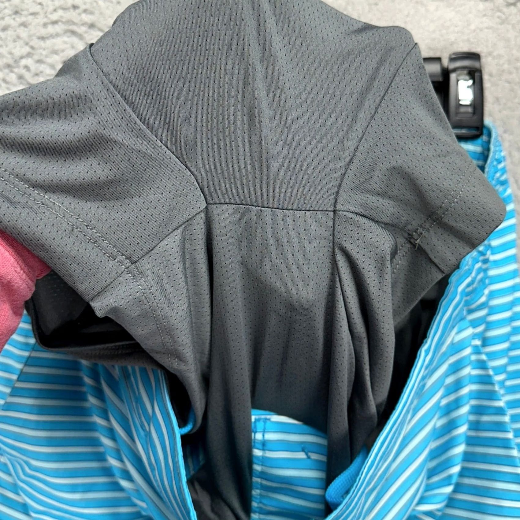 Lands' End Lands' End Mens Sunset Swim Trunks Large Blue White Stripe Lined Board Shorts NEW Mens Large Board Shorts Blue White Stripe Beach Surfing Size US 33 - 7 Thumbnail