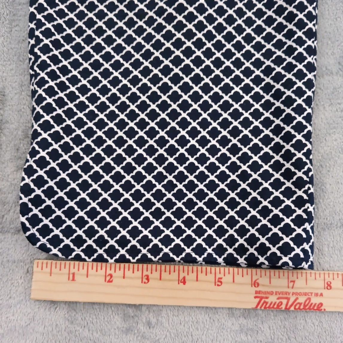 Talbots **Talbots Women's Size 14 Cropped Black Geometric Pants** User: **Talbots Women's Size 14 Black Geometric Cropped Pants** Size 36" / US 14 / IT 50 - 7 Thumbnail