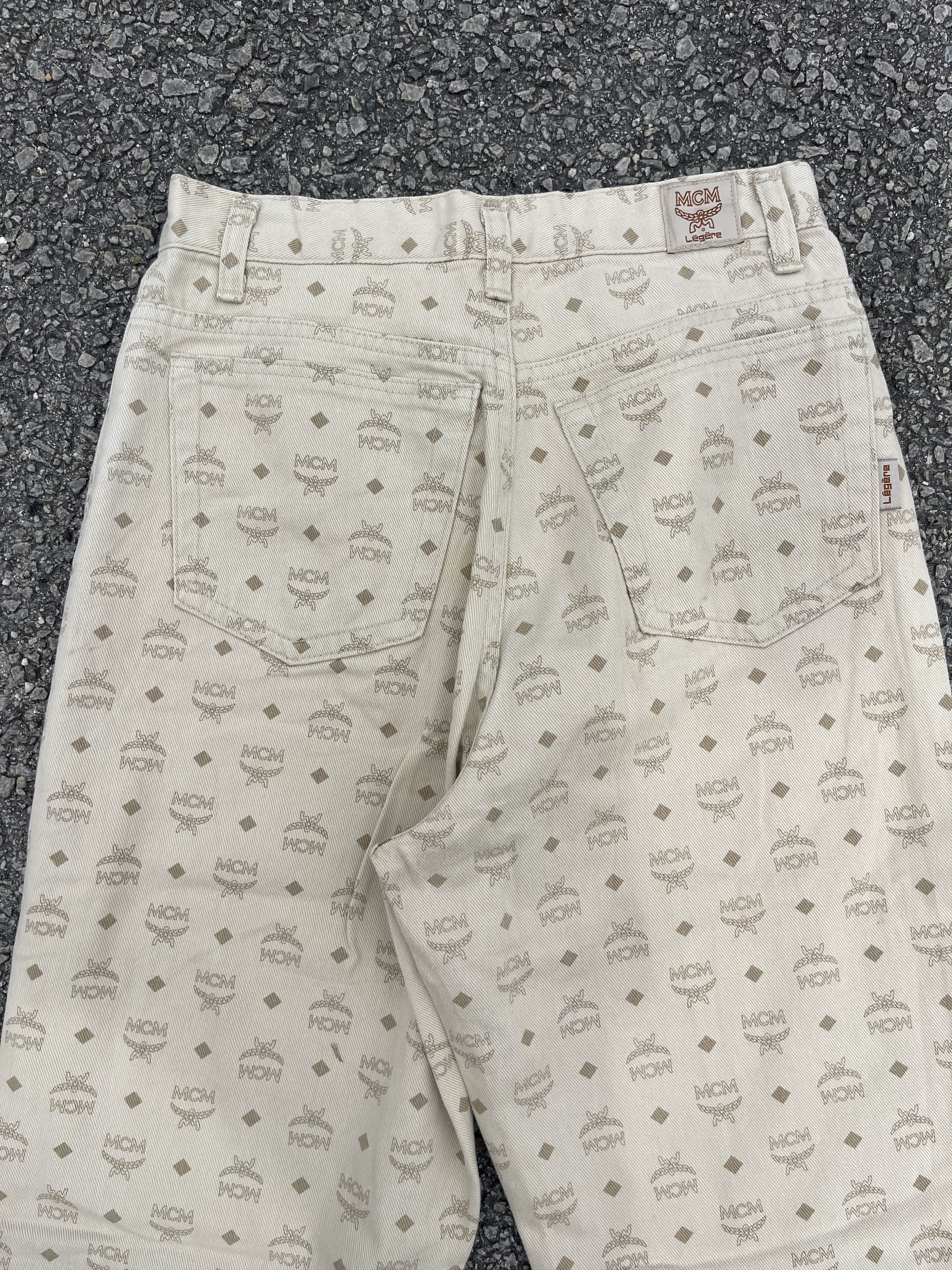 MCM × Vintage Vtg MCM Monogram Beige Colour Size 26 Size 26" / US 2 / IT 38 - 14 Thumbnail