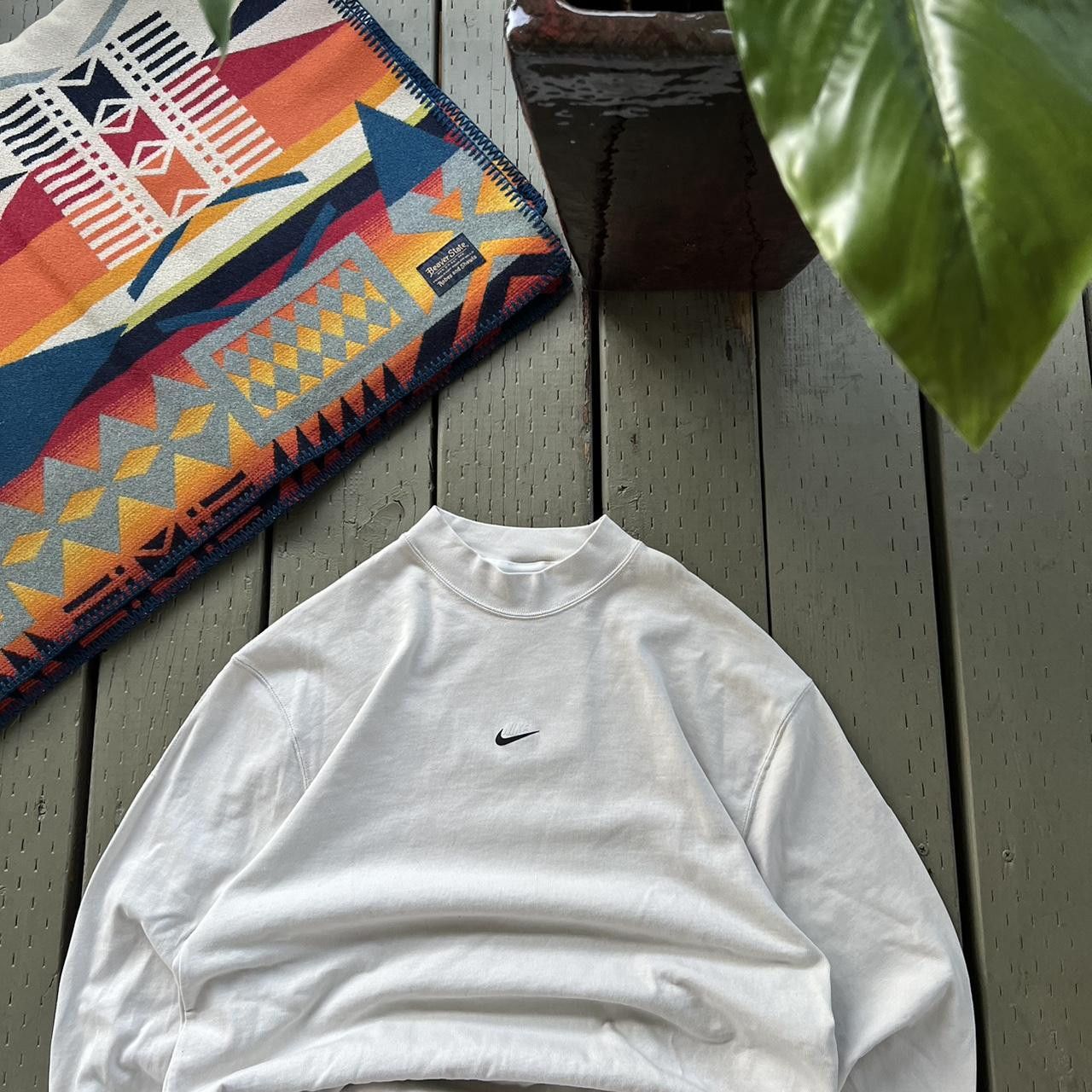 Nike Nike Center Swoosh Check Essential Long Sleeve Shirt Size M Size US M / EU 48-50 / 2 - 3 Thumbnail