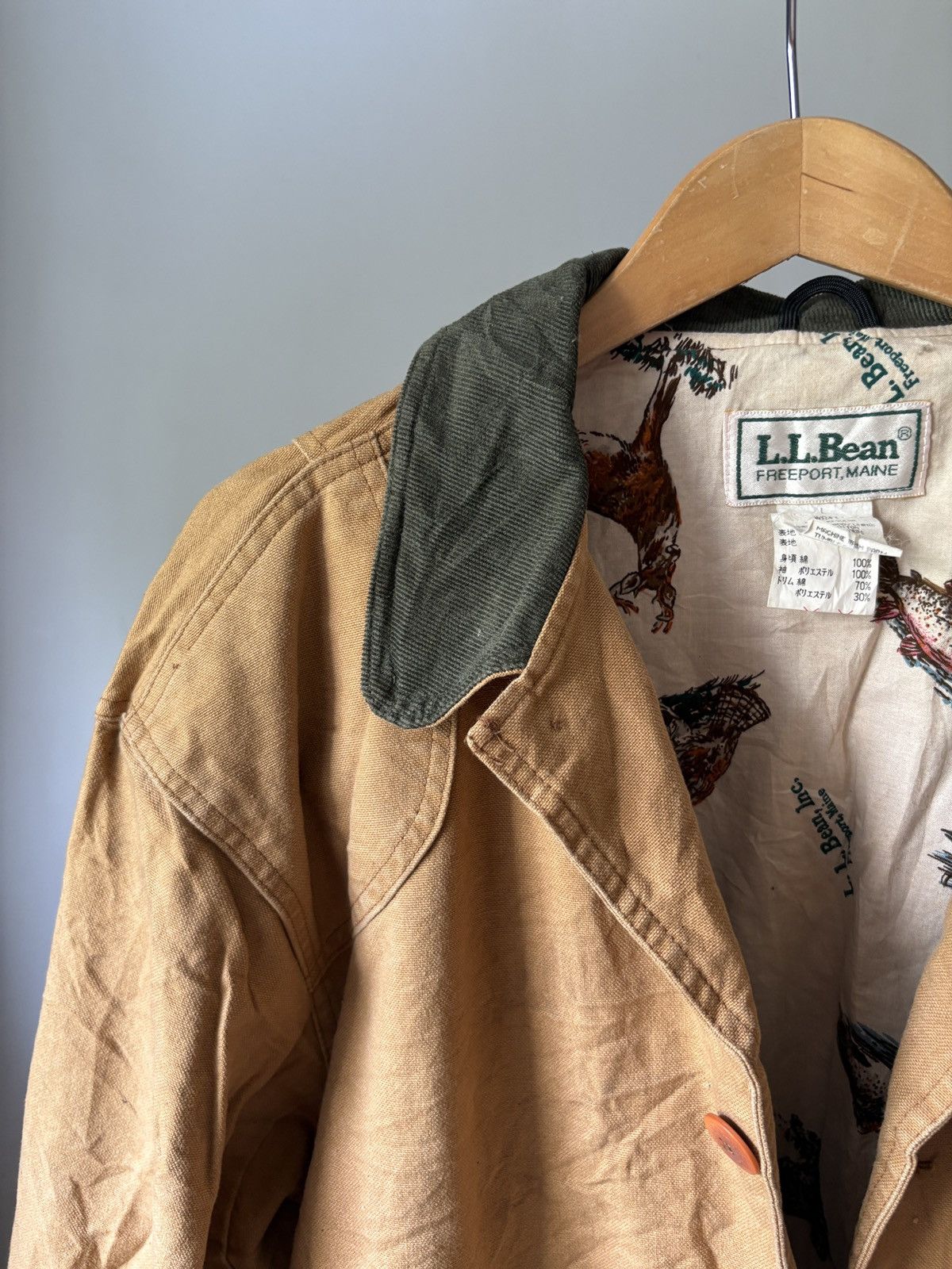 L.L. Bean Vintage LL Bean Hunting Jacket Duck Canvas Size US L / EU 52-54 / 3 - 11 Thumbnail