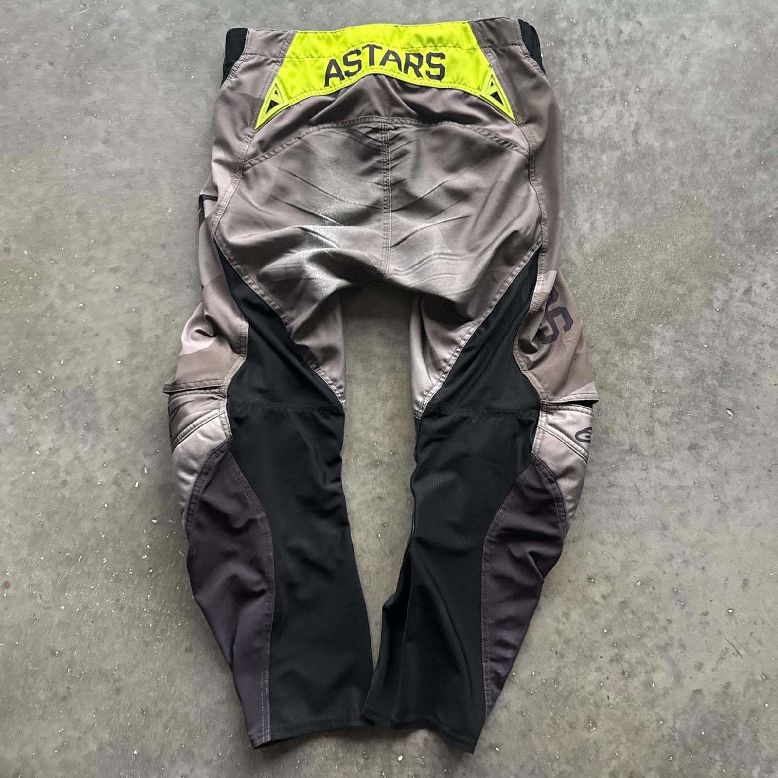Other Alpinestars Astars Motocross Black & Green Pants Size US 38 / EU 54 - 2 Thumbnail