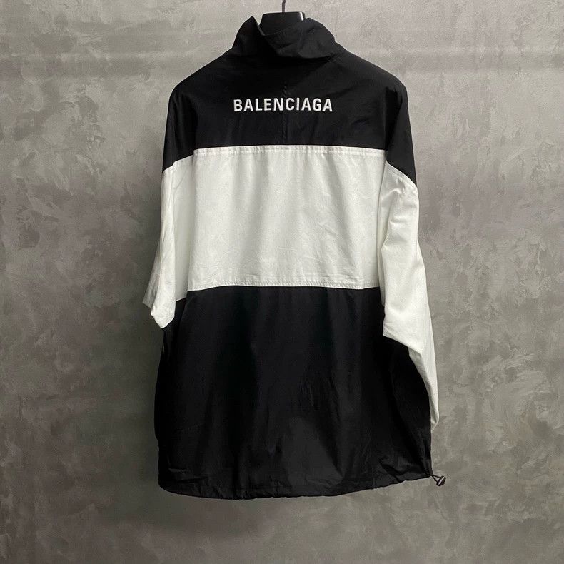 Balenciaga Balenciaga Black and white patchwork embroidered logo jack Size US M / EU 48-50 / 2 - 2 Thumbnail
