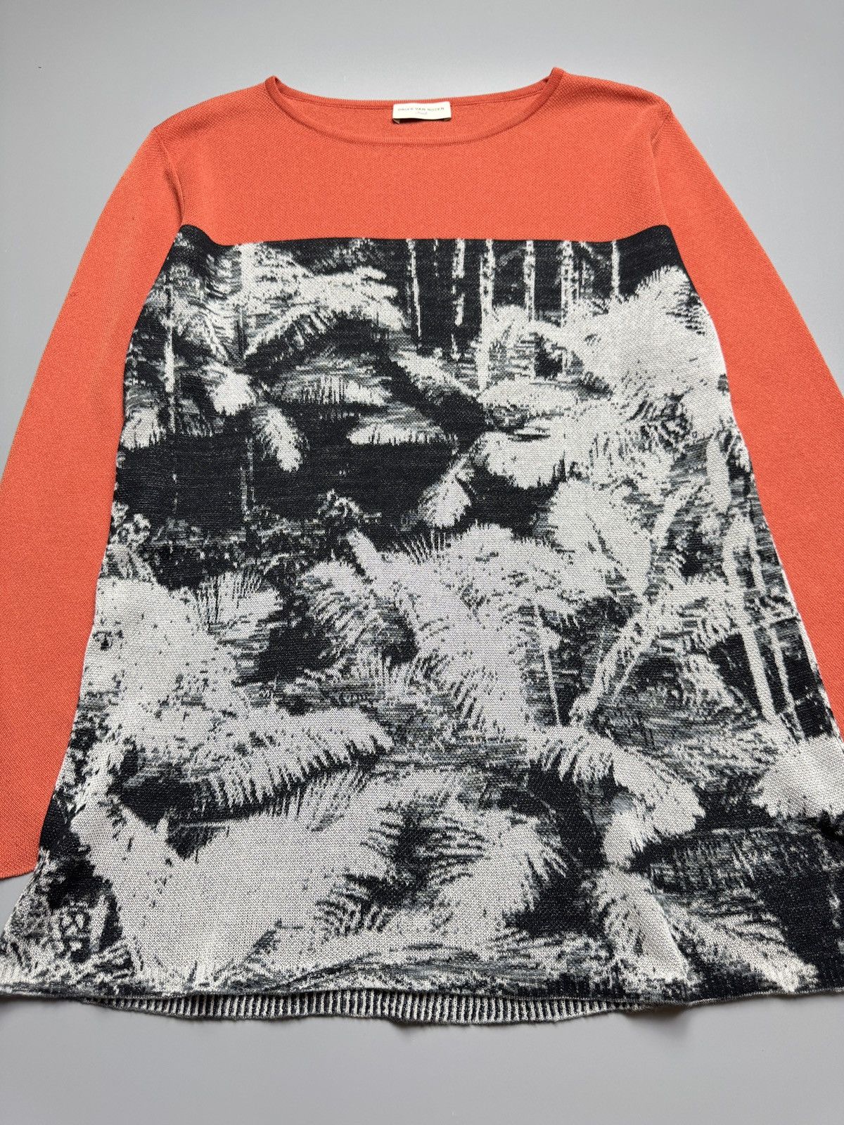 Dries Van Noten Dries Van Noten - Fall 2017 Palm Trees - Sweatshirt Size S / US 4 / IT 40 - 7 Thumbnail