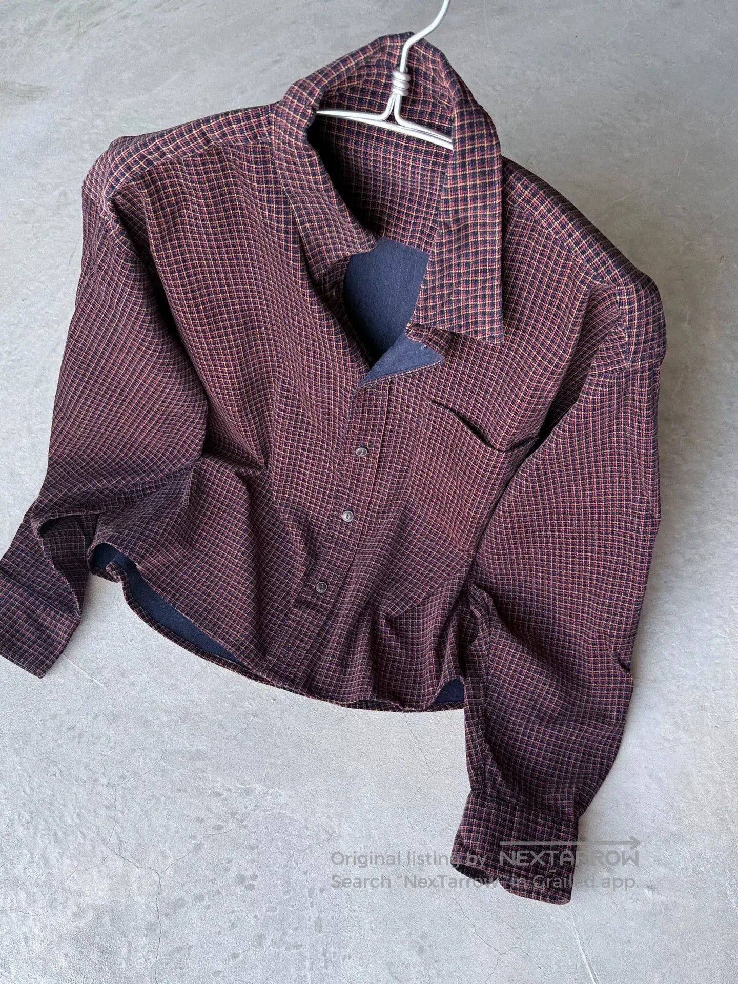 Vintage Vintage Remake Houndstooth Corduroy Shirt. Size US L / EU 52-54 / 3 - 8 Thumbnail